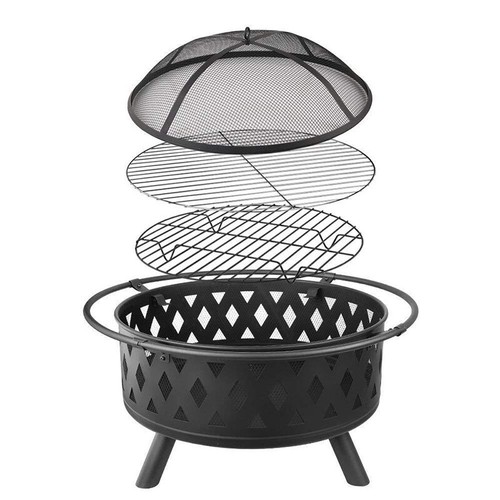 Barbecues Oven Campfire Grill Outdoor Burning Charcoal Fire Pit Patio Fireplace
