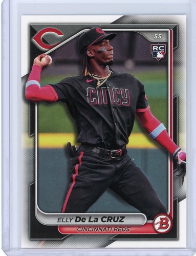 2024 Bowman Elly De La Cruz rot ROOKIE Karte #22 RC des Jahres? Investieren Sie JETZT!