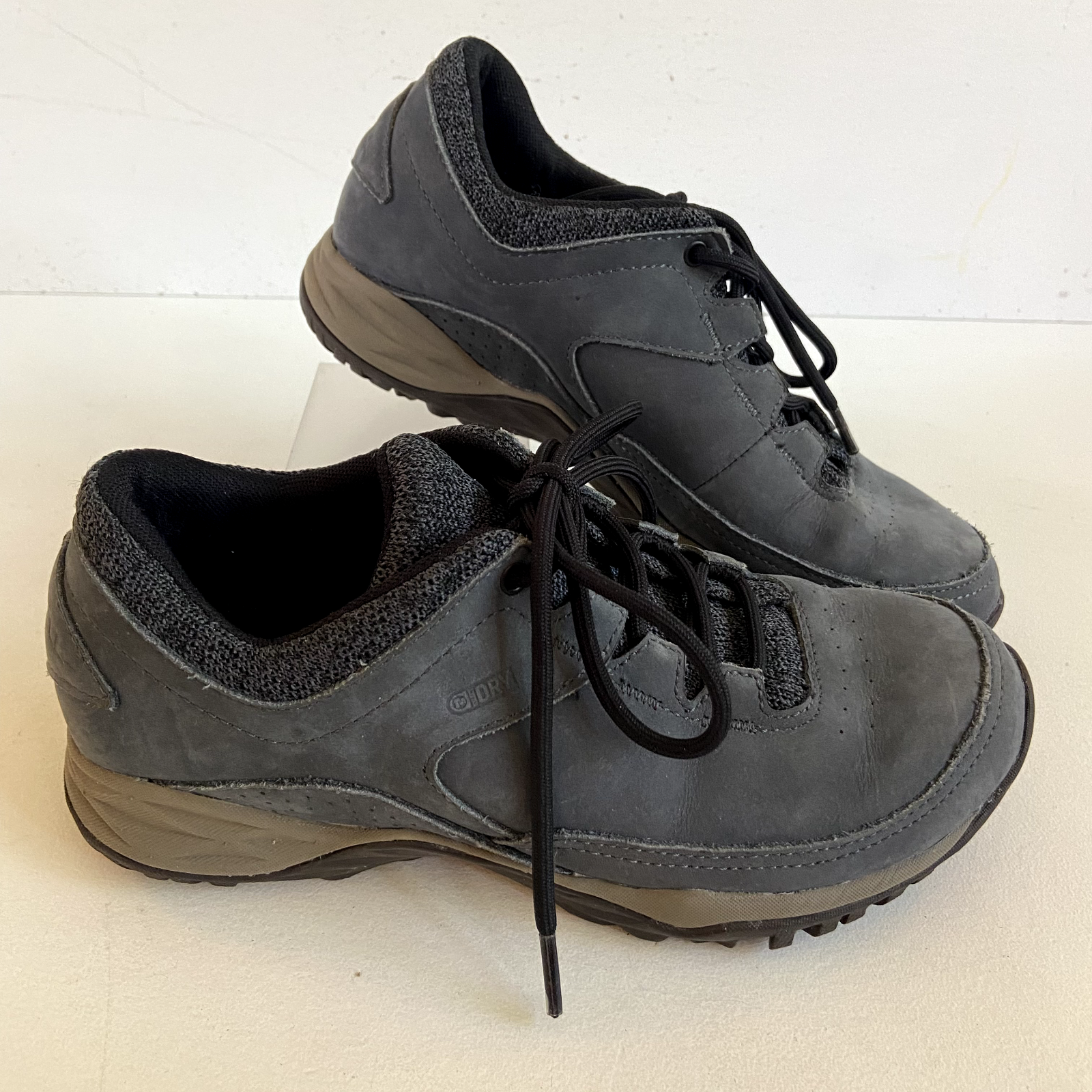 Sneaker da trekking Merrell Addison da donna taglia 7 grigio pelle scamosciata pelle scamosciata pelle scamosciata