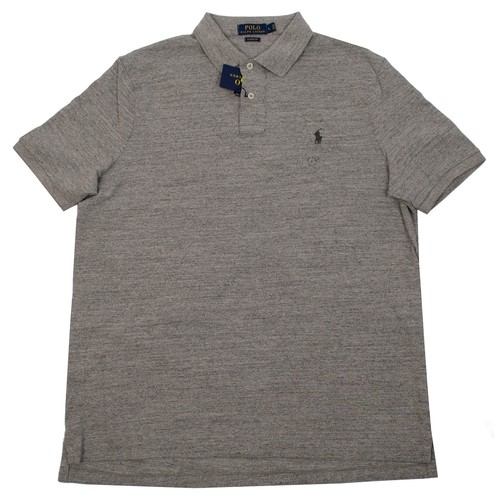 POLO RALPH LAUREN CLASSIC FIT MEN'S MESH SHIRTS PONY LOGO GRAY BEIGE BLUE PURPLE - Picture 13 of 17