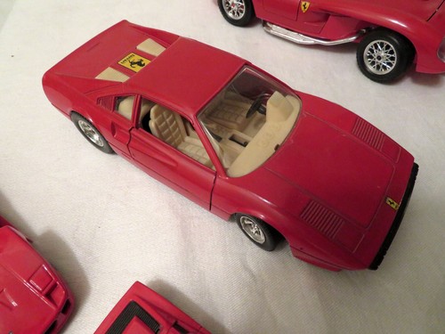 Lotto 5 modellini auto scala Ferrari Burago Hot Wheels - Foto 5 di 9
