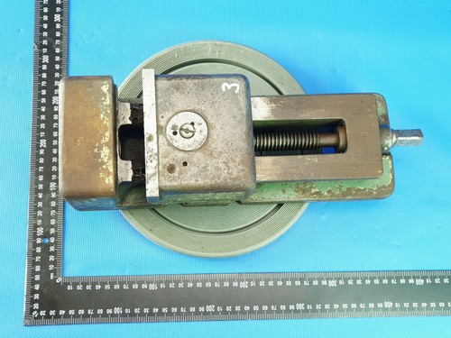 Maschinenschraubstock Schraubstock DDR S125/521 ,125/160mm 14,6kg - 第 8/9 張圖片