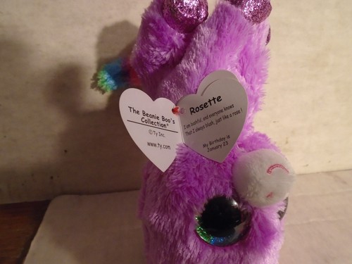 Unicorn Beanie Boo Rosette, Panda-Blue Berry -Bears vs Donuts, Cats vs Pickles - Picture 5 of 10