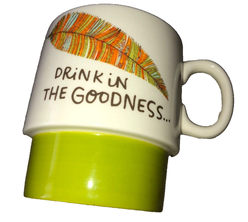 Taza de café Hallmark Drink in the Goodness Feather - Imagen 8 de 11