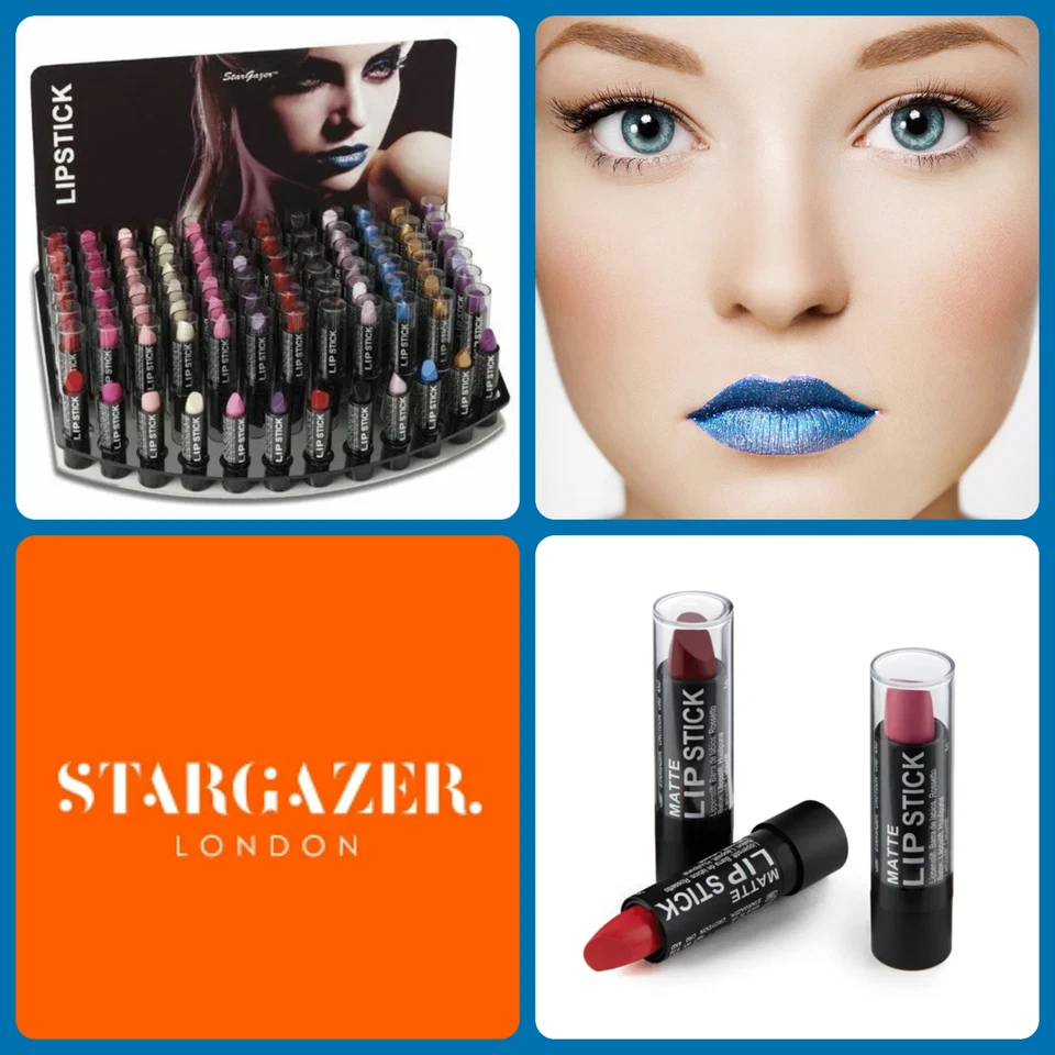 Stargazer Kosmetik Mode schimmernd grausamkeitfrei Lippenstift wählen Sie Ihren Farbton
