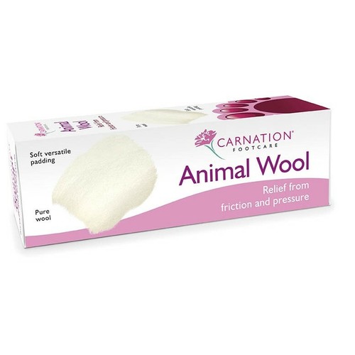 Carnation Animal Pure Wool 25g Soft Foot Padding (pack of 3) - Picture 2 of 2