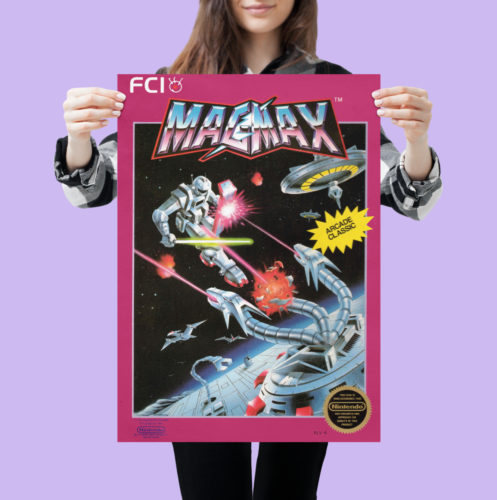 Retro NES Poster Vintage Super Nintendo Poster 80er 90er Jahre Wandkunst A5 A4 A3 A2 - Bild 30 von 52