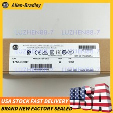 New Factory Sealed Allen-Bradley 1756-ENBT SER A EtherNet/IP ControlLogix Module