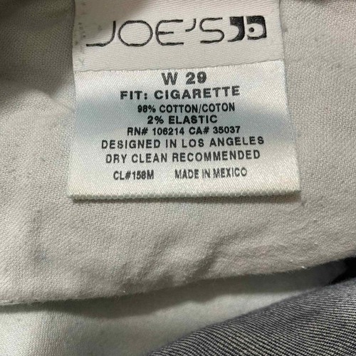 Joe’s Damen Jeans Distressed Farbe Zigaretten Fit Größe 29 Taschen Reißverschluss. - Bild 5 von 9