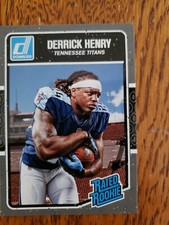 2016 Donruss #365 Derrick Henry Rated Rookie Card Titans