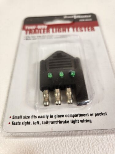Haul-Master Four-Way Trailer Light Tester 1-13/16"L x 1/2"H x 1-1/4"W FAST Ship - Imagen 2 de 4