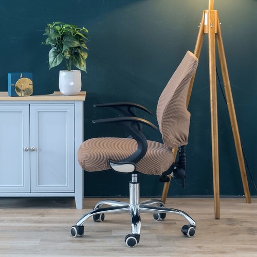 Elastische Bürostuhlhülle Computerstuhl Schonbezug Drehbar Sessel Sitzkoffer - Bild 47 von 72