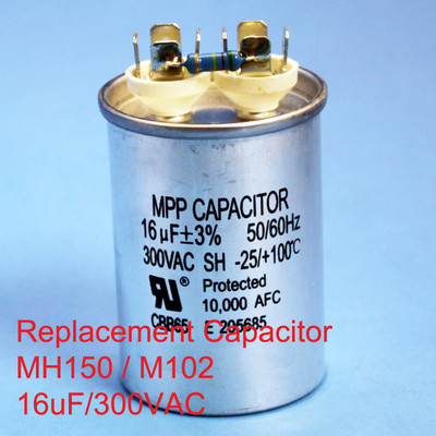 70W Oil filled Capacitor HID MH70 M98 8uF//300VAC ~~UL APPROVED~~