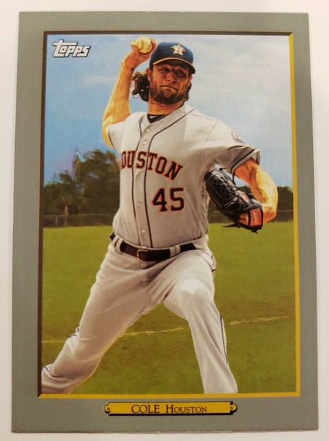 2020 Topps Gerrit Cole Turkey Red Insert Houston Astros | eBay