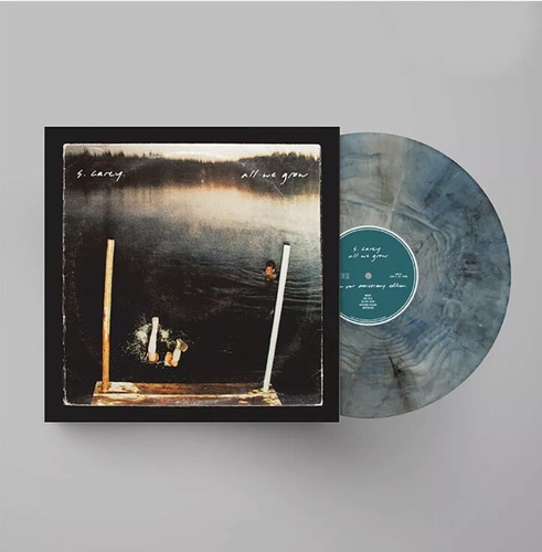 S Carey - All We Grow Exclusive Club Edition Blue Ocean Wave Color Vinyl LP - Picture 4 of 4
