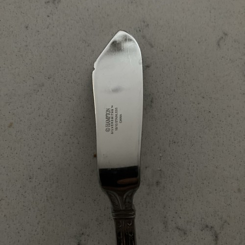 Hampton Silversmiths NOBILITY 18/10 Stainless Sugar Spoon & Master Butter Knife - Picture 5 of 6