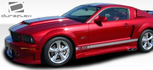 05-14 Ford Mustang CVX Duraflex Side Skirts Body Kit!!! 104921 - Bild 3 von 10