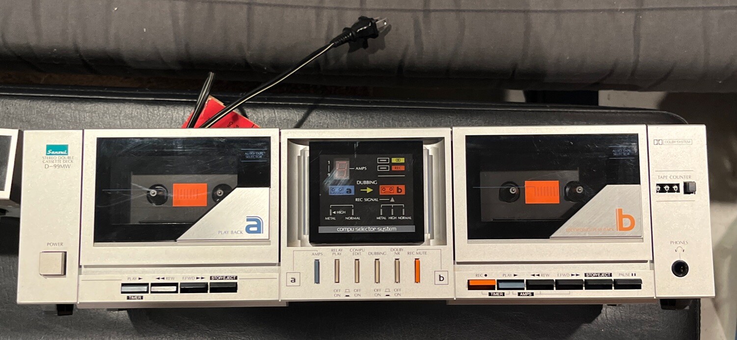 Sansui D99MW Tape Double Cassette Deck INSTITUTO TECNOLÓGICO DE CHINÁ