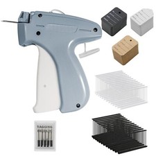Tagging Gun for Clothing Tag Attacher Gun with 5 Steel Needles 2000 pcs 2" Bl...