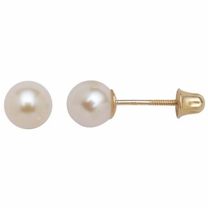 14k-Yellow-Gold-Freshwater-Cultured-Pearl-Stud-Screw-back-Earrings-5-mm