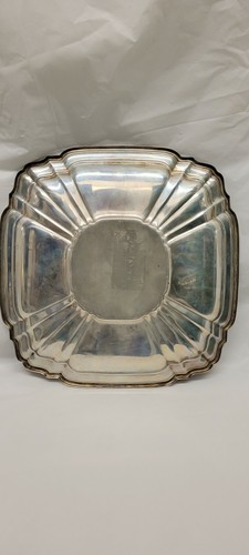 GORHAM STERLING SILVER Square Plate 9 1/4 Inch #766 435 grams - Picture 3 of 8