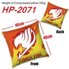 Anime Fairy Tail Sided Dakimakura Unisex Square Sofa Headrest Print Pillow Core