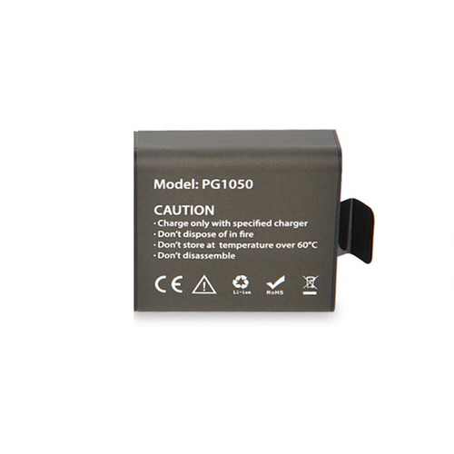 Batteria action camera 3,7 V PG1050mAh per EKEN H9 H9R H3R H8R SJ4000 SJ5000X - Foto 6 di 7