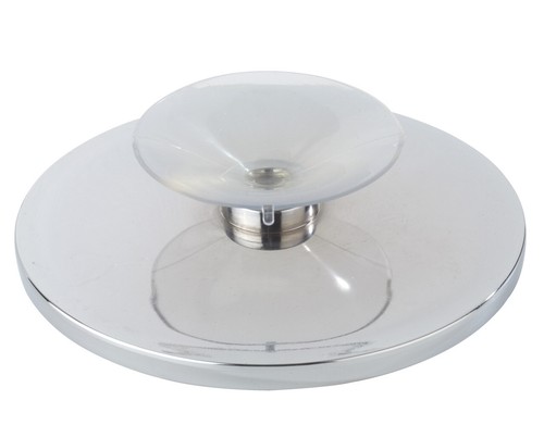 WENKO Kosmetikspiegel Wandspiegel Chrom Bad WC 5-fach Ø12,5cm Saugnapfhalterung - Bild 6 von 8
