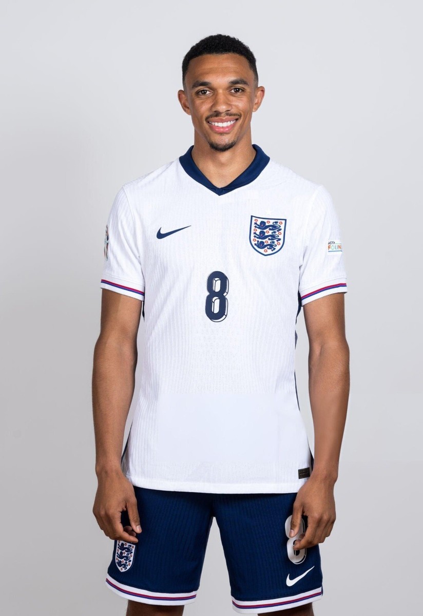 イングランド ALEXANDER-ARNOLD 8番シャツ EURO2024仕様 England Nike Away Stadium Shirt 2024 with Alexander-Arnold 8 printing