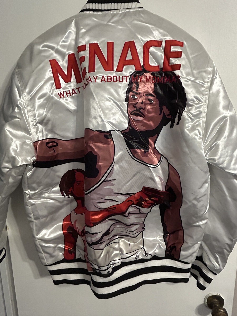 NEW w/tags Menace II Society headgear classics satin 90s bomber