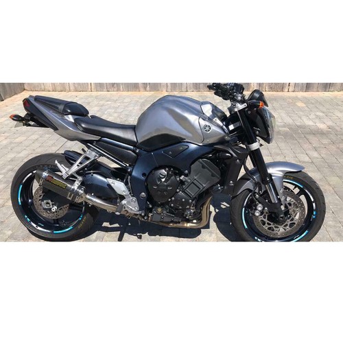 For Yamaha FZ1 FZ1N 2006-2015 Exhaust Pipe 51mm Muffler Tips Reserve Catalyst - Picture 3 of 10
