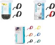 VELCRO ONE-WRAP Self Gripping Reusable Hook & Loop Cable Ties