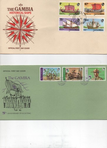 10 Gambia first day covers - Picture 4 of 4