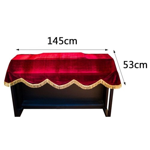 Dust Proof Piano Dust Cover Thickened Piano Keyboards Case Decoration - Picture 2 of 13