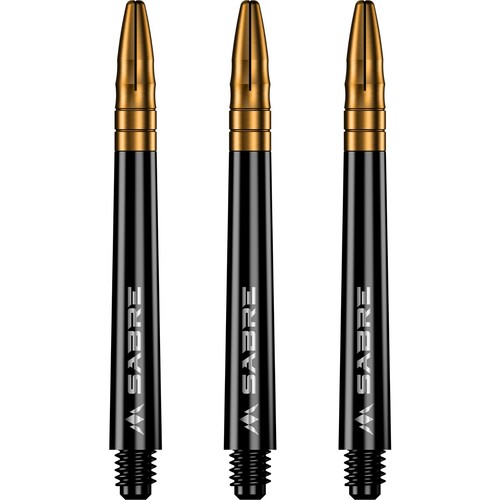 Mission | Sabre | 5 Sets (15) | Dart Schäfte Shafts schwarz Polycarbonat Legierung Tops - Bild 11 von 25