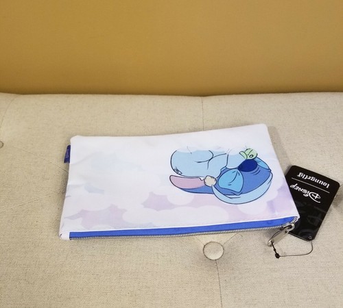 Loungefly Disney lilo and Stitch Sleeping Clouds Cosmetic Bag Makeup Pouch NEW - Picture 7 of 10