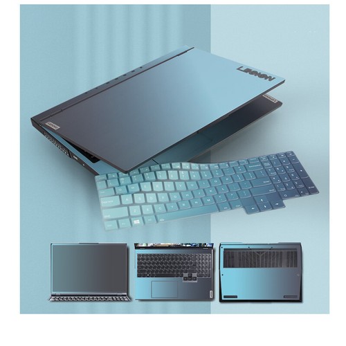 Laptop Skin Stickers + Keyboard Cover For 2020 release Lenovo Legion 5 15" 2021 - Picture 3 of 11