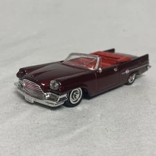2000 Daimler Chrysler 300E 1959 Convertible Maroon Diecast Car 1:43 50’s Classic