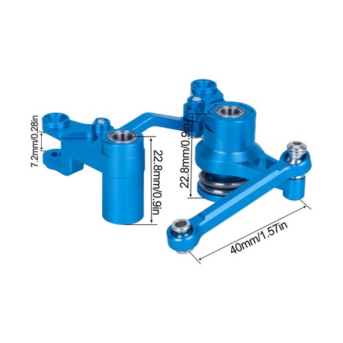 Juego de manivela de dirección de aleación CNC para camión Traxxas BL-2S Slash 4x4 1/10 RC - Imagen 3 de 18
