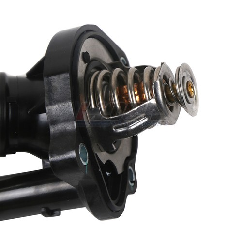 Water Pump w/ Thermostat Housing Assembly for 2004 Ford Focus 2.0L SOHC - Picture 5 of 6