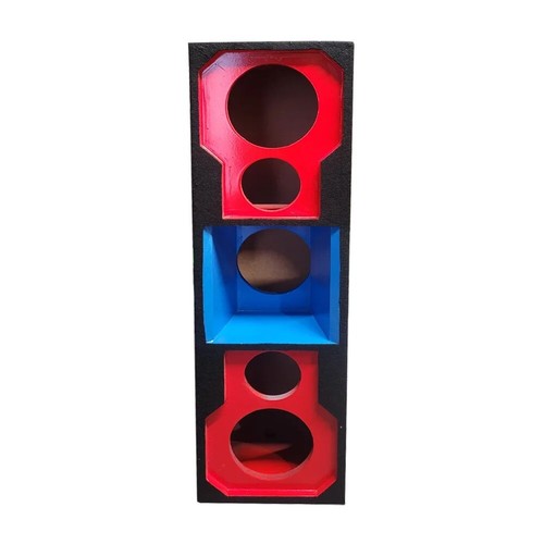 NUOVO RDCARSHOW LA BOX PER 1 ALTOPARLANTE, 2 DRIVER E 2 TWEETER PER ALTOPARLANTE 8 POLLICI - Foto 5 di 9