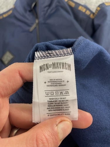 Suéter Hombres de Mayhem para Hombre Grande con Cremallera Completa Hijos de la Anarquía 13 Sweatshir N317 - Imagen 9 de 17