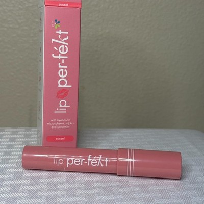 Per-fekt Beauty Lip Per-fekt sheer tinted lip shine crayon, Shade Sunset, New!
