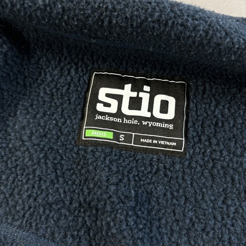 Chaqueta Stio Para Hombres Pequeña Azul Polar Bolsillos con Cremallera Wilcox Aire Libre Senderismo Camping - Imagen 3 de 7