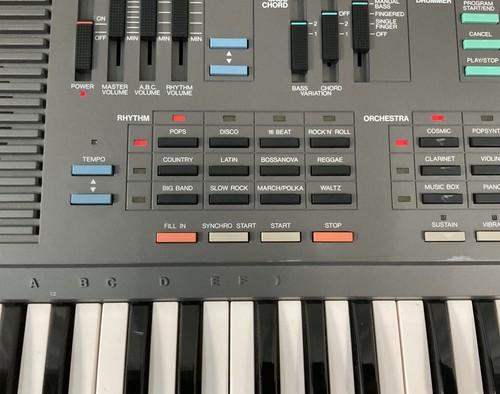 Vintage Yamaha PortaSound PSS-460 Keyboard Synthesizer - Picture 2 of 6