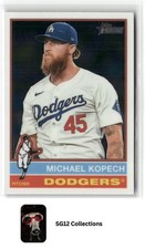 2025 Topps Heritage Topps #288 Michael Kopech Chrome Los Angeles Dodgers