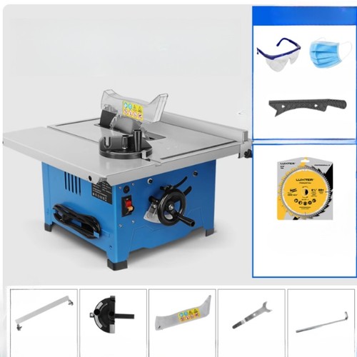 Haushalt Miniatur Holzbearbeitung Tischkreissäge Präzision Staubdicht Schneidemaschine - Bild 8 von 12