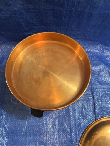 Vintage Old Dutch Solid Copper Chalking Dish Made In Portugal - Picture 8 of 8
