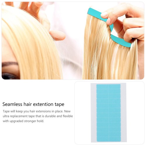 Rollo de repuesto de extensiones de cabello adhesivas de doble cara de cinta superior 36 piezas para uno mismo - Imagen 4 de 12