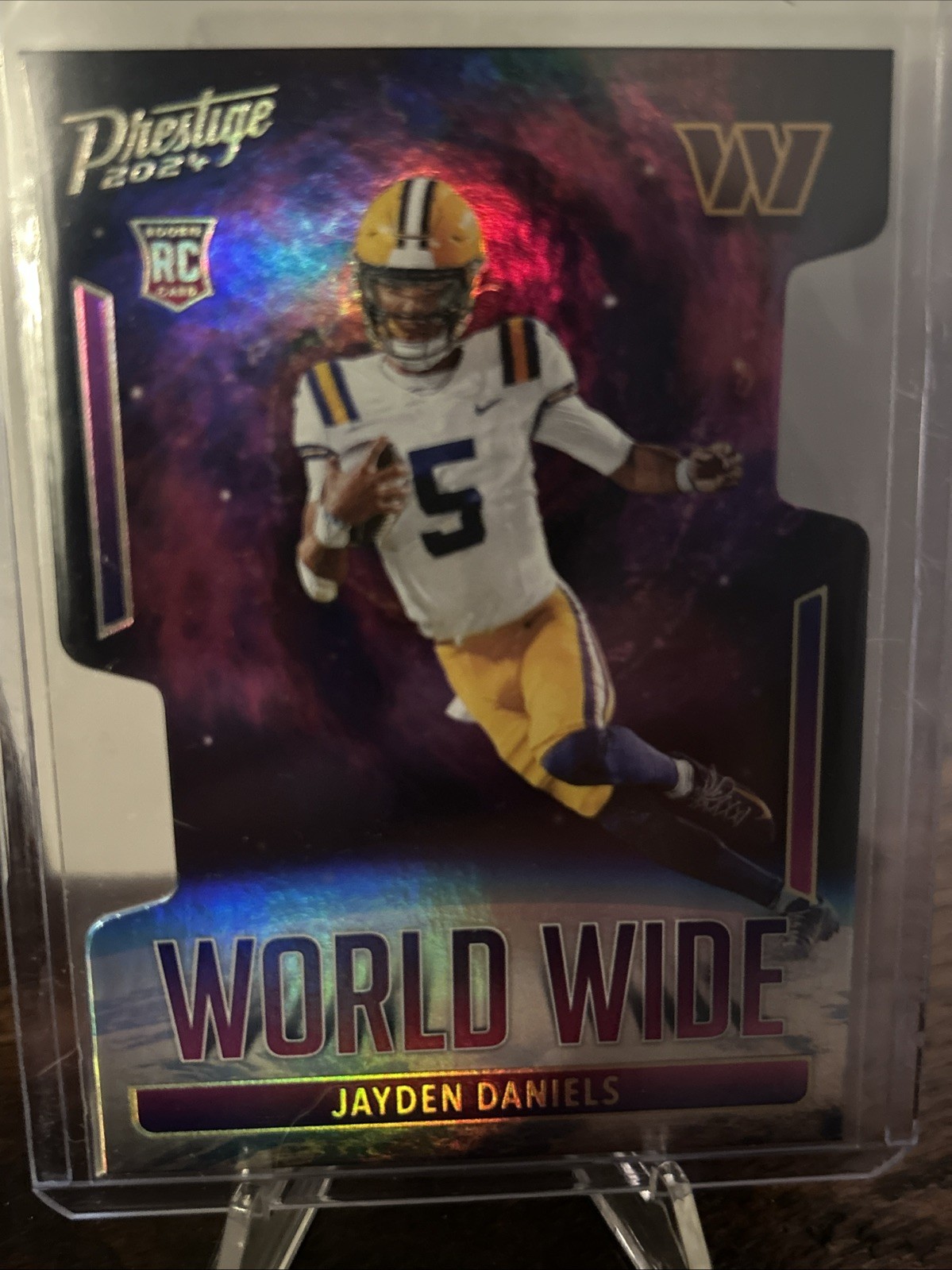 Panini Prestige 2024 Jayden Daniels World Wide WW-JDS